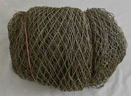 Brown Bulk Authentic Fish Net Hanging Decor Fishing Fishnet Vintage 10 x 30 Feet