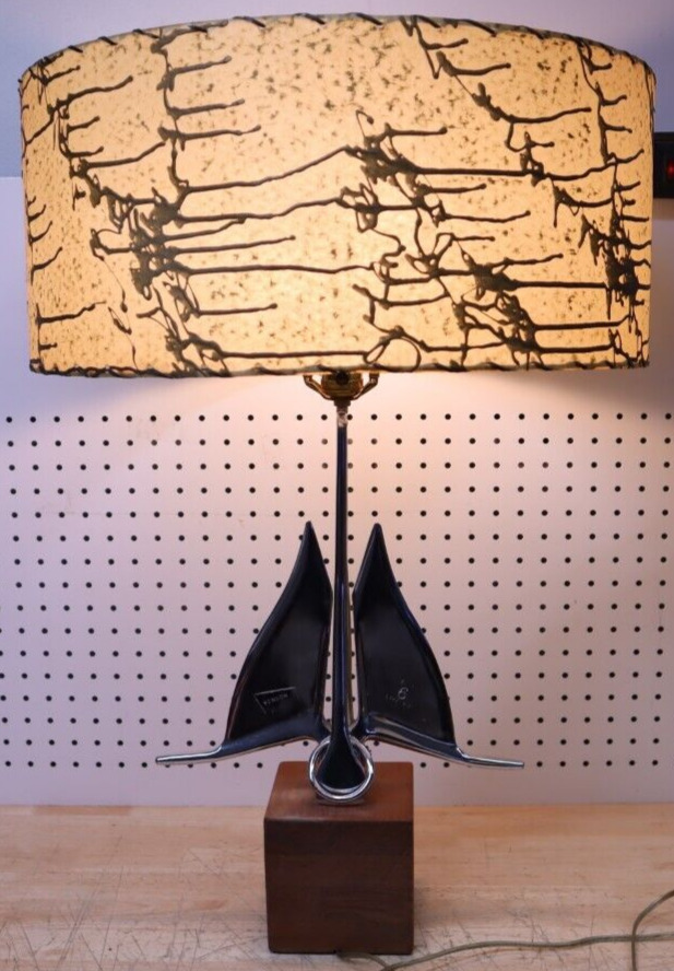 Rare Vintage Benson\'s #6 Boat anchor Nautical Lamp 29\