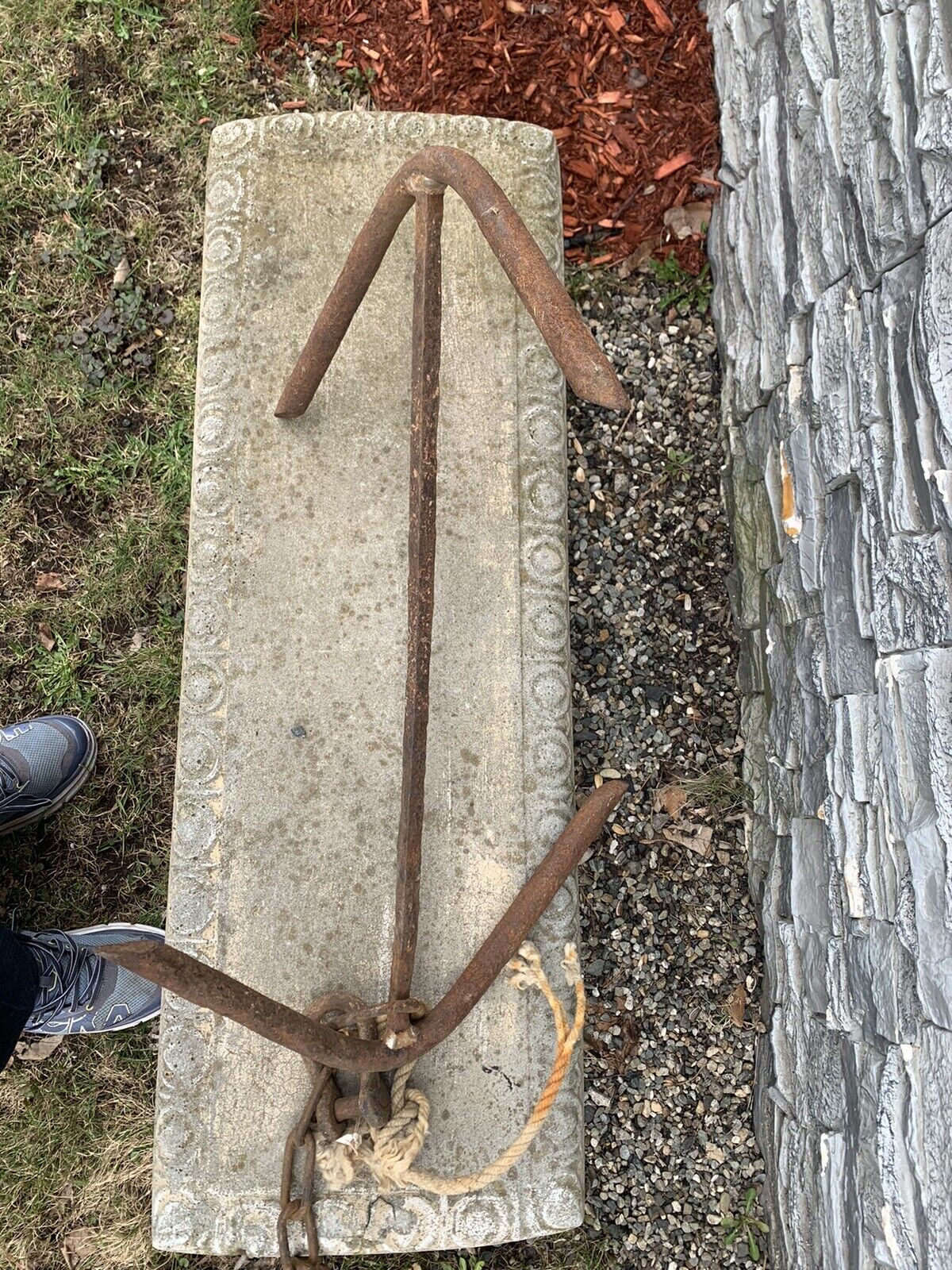 Vintage Boat Anchor Early 20th Century, 26\