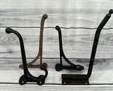 LOT OF 4 ANTIQUE CAST IRON HARNESS HOOKS    *4 picture