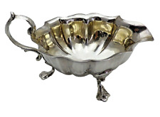 George II Silver Jug London 1753 Antique Solid Sterling  Small Sauce Boat (GSYP* picture