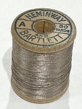 VTG Silk Thread HEMINWAY & BARTLETT PARAGON Taupe Fly Fishing Tying Sewing 921 picture