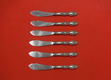 Lucerne by Wallace Sterling Silver Trout Knife Set 6pc. HHWS  Custom 7 1/2