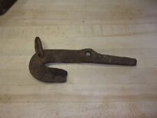 Antique Metal Hand Forged Hook Barnyard Blacksmith Primitive  picture