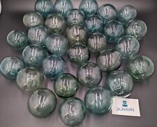 Lot of 30 Japanese Glass Fishing Float Balls 9 cm BULK set #1251 picture