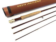 Orvis Access Tip Flex 10’ Four Piece Carbon Travel Trout Fly Rod #4 With Tube picture