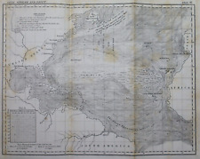 Old Antique 1855 M. F. MAURY Hydrography Map / Chart ~ GULF STREAM and DRIFT picture