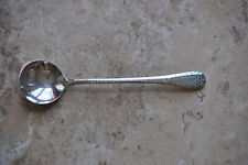 E. & J. Bass Company N.Y  Silver Hand Hammered Salt Spoon picture