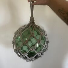 AUTHENTIC VINTAGE JAPANESE GLASS FISHING FLOAT ORB picture