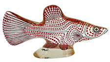 Vintage Abraham Palatnik (Signed) Lucite Acrylic Fish Platy Sculpture Figurine 5 picture
