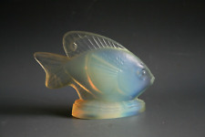 ART DECO OPALESCENT GLASS FISH FIGURINE - POSSIBLY SABINO picture