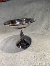 Silver Plate Pedestal Candy Fish picture