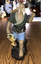 Chinese Madmen  large fisherman figurine #892 picture