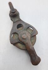 Antique / Vintage Bronze Pulley Sailboat Ocean Nautical Boat Yacht Hardware picture