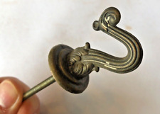 Antique Cast Iron Victorian Plant Hook Ceiling Screw Mount See Pics picture