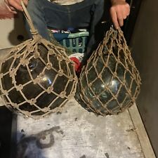 antique japanese fishing Buoys Lot Of Two picture