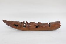Chinese Bamboo Carved Boat picture