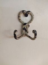 Vintage Hand Forged Hook / Black Smith / Hot Iron Work / Decorative / Antique picture