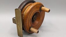 Antique Starback Fishing Reel 6,5cm English, Angling, Edwardian, C.1910 picture