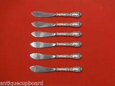 Prince Eugene by Alvin Sterling Silver Trout Knife Set 6pc. HHWS  Custom 7 1/2