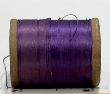VINTAGE Silk Thread Brainerd Armstrong Purple Fly Fishing Tying Sewing ST18 picture